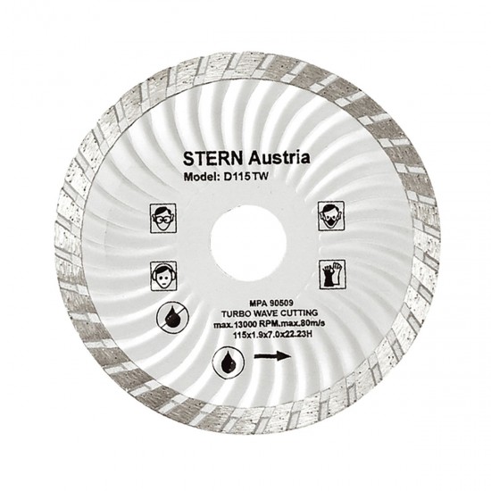 Disc dimantat turbo Stern D115TW, 115 mm